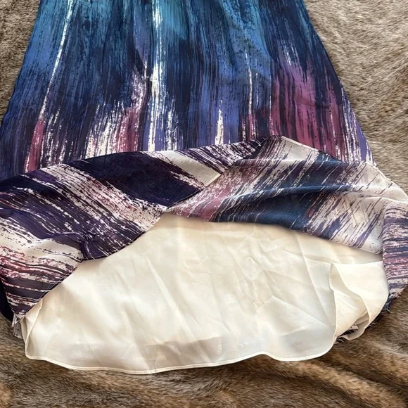 ModCloth Brushstroke to Conclusions Watercolor Maxi Dress Large - Picture 7 of 16